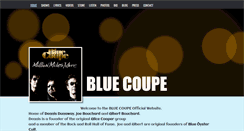 Desktop Screenshot of bluecoupeband.com